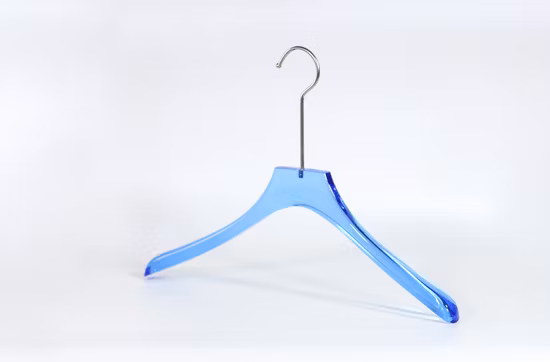 Gruccia Produttore Appendipantaloni in plastica Uomo Donna Appendiabiti per bambini Nero con clip per esposizione